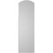 Ekena Millwork Arch Top Surface Mount PVC Gable Vent: Functional, w/ 2"W x 1-1/2"P Brickmould Frame, 12"W x 40"H GVPAR12X4002SF - alternate 2